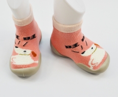 Baby Sock-Shoes Jacquard Dog