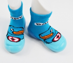 Baby Sock-Shoes Jacquard Duck