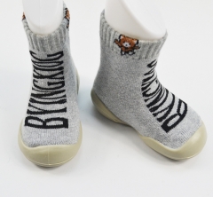 Baby Sock-Shoes Jacquard Letters