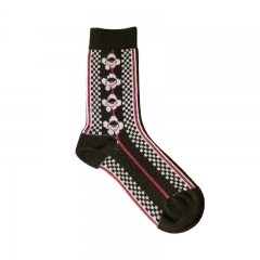 Jacquard Socks Knitted with Double-Cylinder Machines