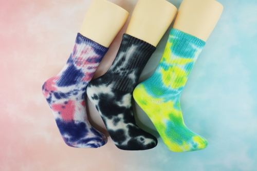 Abstract Design Fashion Tie Dye Socks