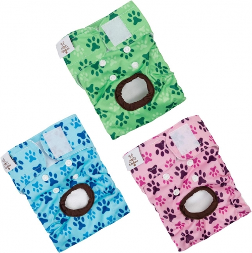 CuteBone Doggie Diapers for Female Dogs D06