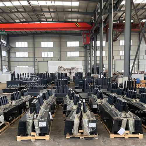 The cooling stave supplied by Tianyu for an iron-making technology company in the United States has been successfully delivered.