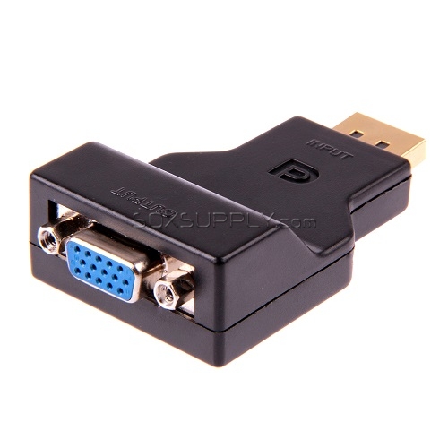 Displayport/(M) to VGA/(F) Adapter