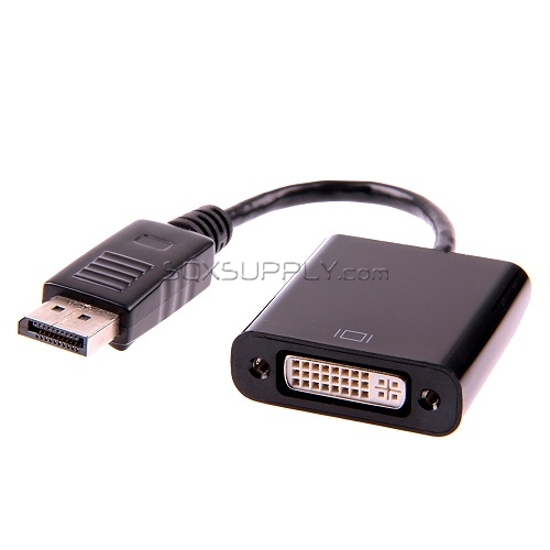 Displayport/(M) to DVI/(F) Adapter - Active (Length 20cm)