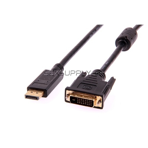 Displayport/(M) to DVI/(M) Cable (Length:1.8M/3M/5M)