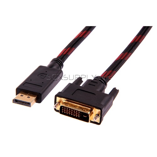 Displayport/(M) to DVI/(M) Adapter (Length:1.8M)