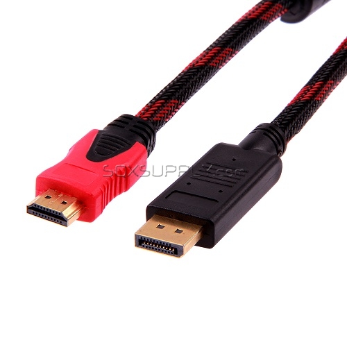 Displayport/(M) to HDMI/(M) Adapter (Length:1.8M)