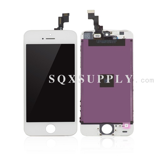 LCD Screen and Digitizer with Front Frame Assembly for iPhone 5S/SE