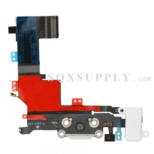 Headphone Jack with Dock Connector Charging Flex for iPhone 5S