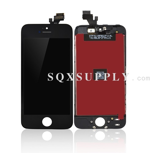 LCD Screen and Digitizer with Frame Assembly for iPhone 5