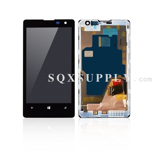 LCD Screen and Digitizer with Front Frame Assembly for Lumia 1020