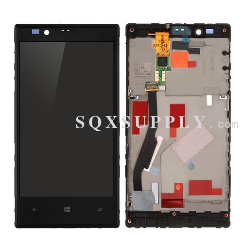 LCD Screen and Digitizer with Front Frame Assembly for Lumia 720 (OEM)