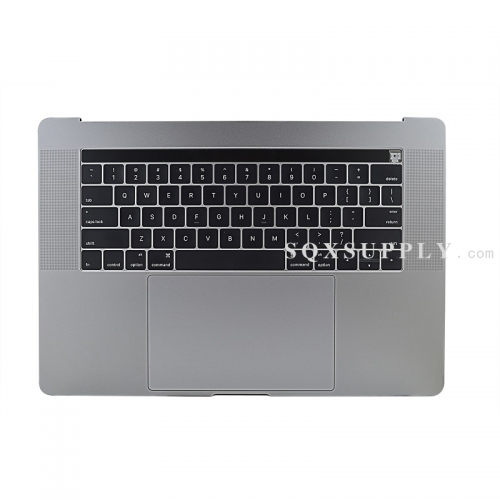Upper Case with Keyboard with Trackpad and Battery Assembly for Macbook Pro 15.4 Touch Bar A1707 Late 2016, Mid 2017