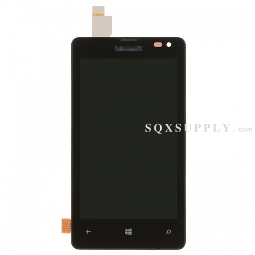 LCD Screen and Digitizer with Front Frame Assembly for Lumia 435