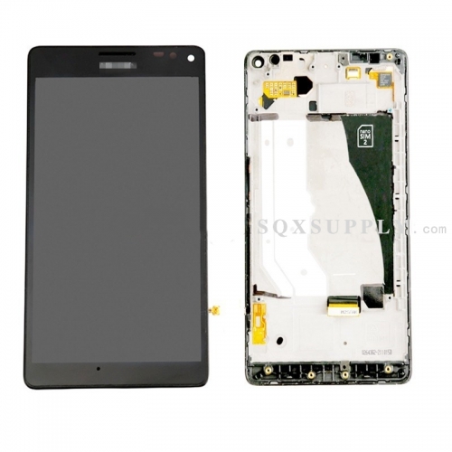 LCD Screen and Digitizer with Front Frame Assembly for Lumia 950 XL LTE Dual SIM