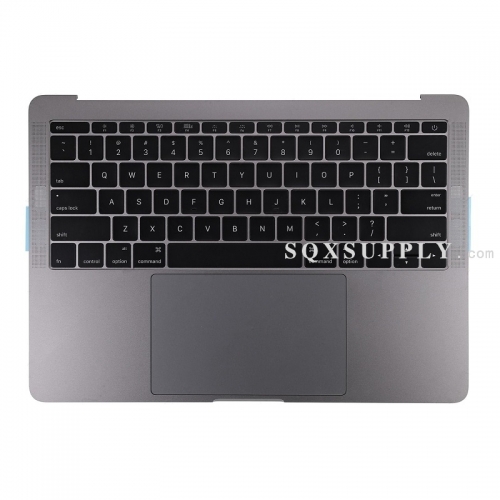 Topcase with Keyboard with Trackpad and Battery Assembly for Macbook Pro 13.3 Function Keys A1708 Late 2016, Mid 2017