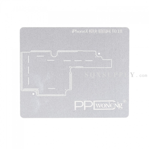 PPD A11 CPU BGA Reballing Stencil Template for iPhone X