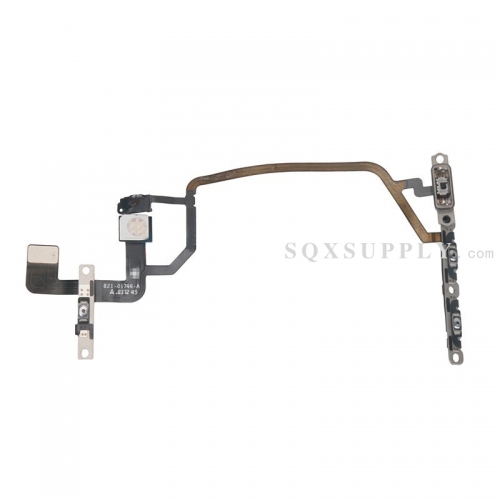 Power and Volume Button Flex Cable Assembly for iPhone XR