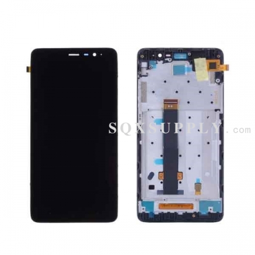 LCD Screen and Digitizer with Front Frame Assembly for Xiaomi RedMi Note 3 Pro (OEM)