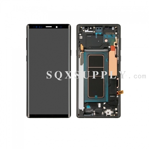 LCD Screen and Digitizer with Front Frame Assembly for Samsung Galaxy Note 9 SM-N960 Series
