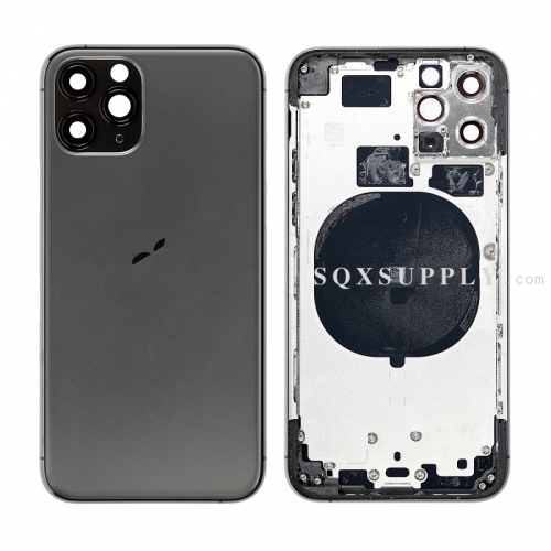 Back Cover with Frame for iPhone 11 Pro