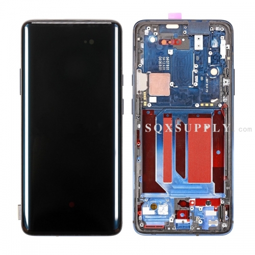 LCD Screen and Digitizer with Front Frame Assembly for OnePlus 7 Pro