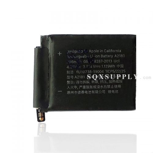 A2181 Battery 3.814V-1.129Wh 296mAh Li-ion Polymer (44mm) for Apple Watch Series 5/SE