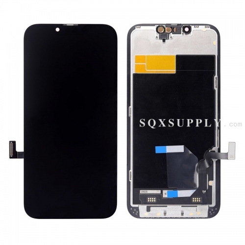 OLED Screen and Digitizer with Frame Assembly for iPhone 13