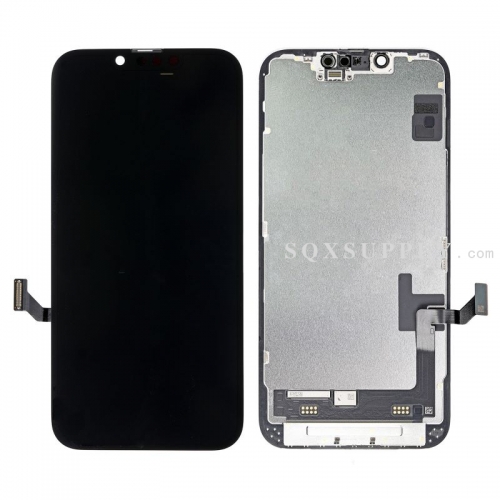 Premium for iPhone 14 OLED Screen and Digitizer with Frame Assembly