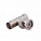 2 BNC Jack Female to BNC Plug Male Adapter T-Shape