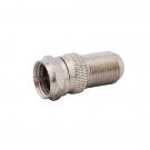 F Jack Female to F Plug Male Adapter Straight