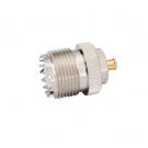 MCX Plug Male to UHF Jack Female Adapter Straight