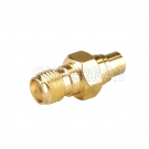 MCX Jack Female to SMA Jack Female Adapter Straight