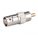 BNC Jack Female to RCA Plug Male Adapter Straight