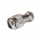 F Plug Male to TNC Plug Male Adapter Straight