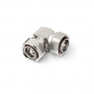 7/16 Plug Male to 7/16 Plug Male Adapter Right Angle