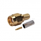 Custom RF Cable Assembly SMA Plug Straight  pigtail cable Using RG223 Coax