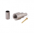 Custom RF Cable Assembly FME Plug Straight pigtail cable Using LMR-195 RG58 RG142 RG400 Coax