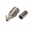 QMA Plug Male Connector  Straight Crimp LMR-195