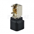 FAKRA 4pin HSD Code A Jack male Connector PCB Right Angle