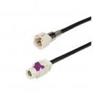 HSD Cable Assembly B Code Straight Jack to B Code Straight Pulg 120cm