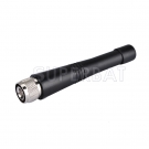 VHF/UHF 433Mhz SMA Male  Small Flexible Stubby Replacement Handheld Ham Radio Antenna