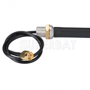 Mobile GSM Antenna 890-960/1710-1880MHz 3.5dbi Antenna Vertical SMA plug male