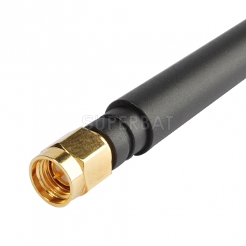 433Mhz Antenna , 2dbi SMA Plug straight for garage door openers, weather stations, remote controls, and IoT sensors