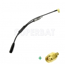 FM/AM to DAB/FM/AM car radio aerial converter/splitter and SMB to SMA connectors