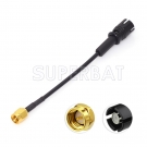 DAB DAB+ FM AM Car Digital Radio Aerial Converter RAST II to SMA Adapter Cable