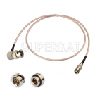 HD sdi cable HD-SDI camera cable for Blackmagic BMCC/BMPCC Video Assist 4K Transmissions 60cm