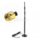 2.4GHz 9dBi Omni WiFi Antenna for RP-SMA Wireless LAN CARD AP