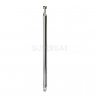 Superbat Indoor New High Quality AM FM Radio 7 Sections Telescopic Antenna Aerial for Radio TV